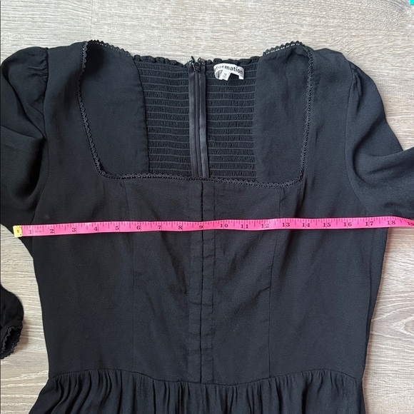 Reformation Chaylyn Dress Black 12 - Picture 15 of 16